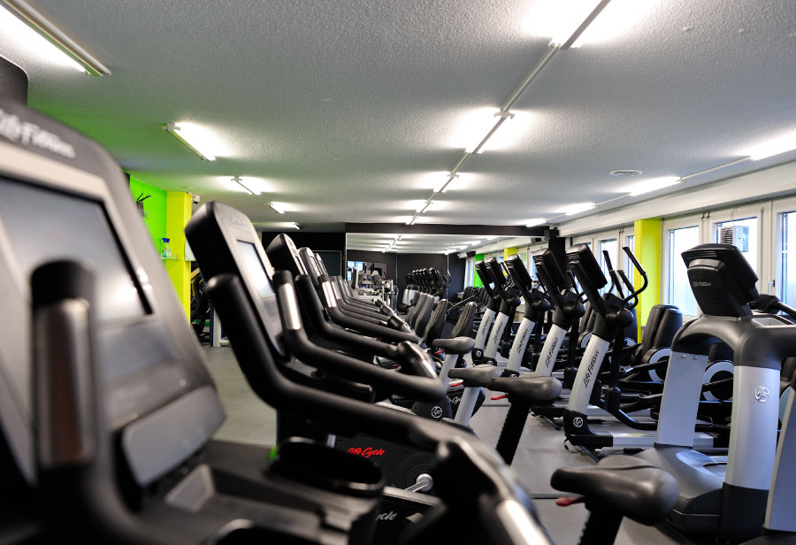 Raumtotale Fitnessraum